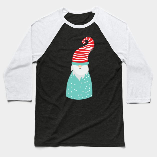 Scandinavian Gnome Baseball T-Shirt by holidaystore